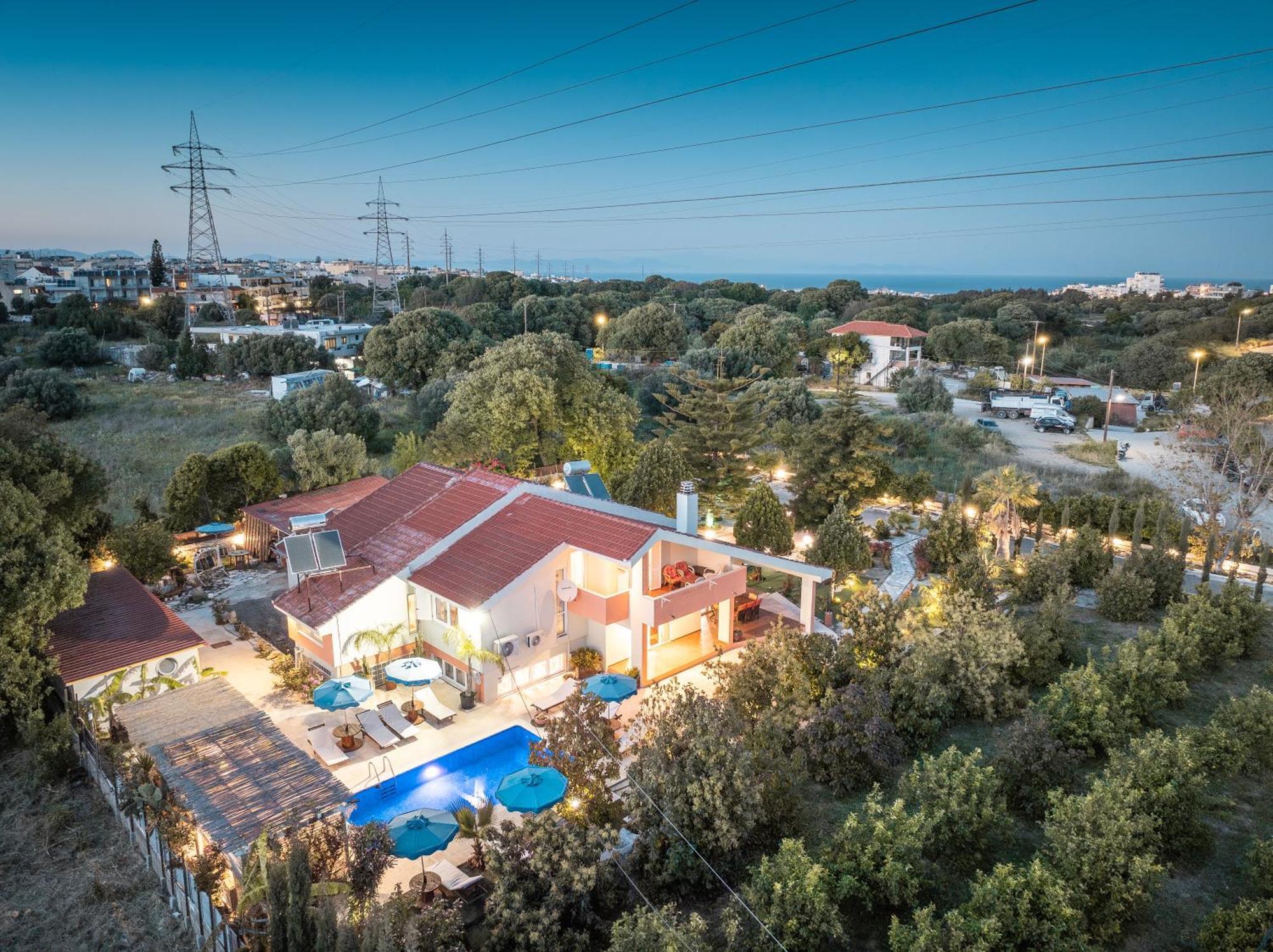 Artzy Villa Rhodes City Ngoại thất bức ảnh