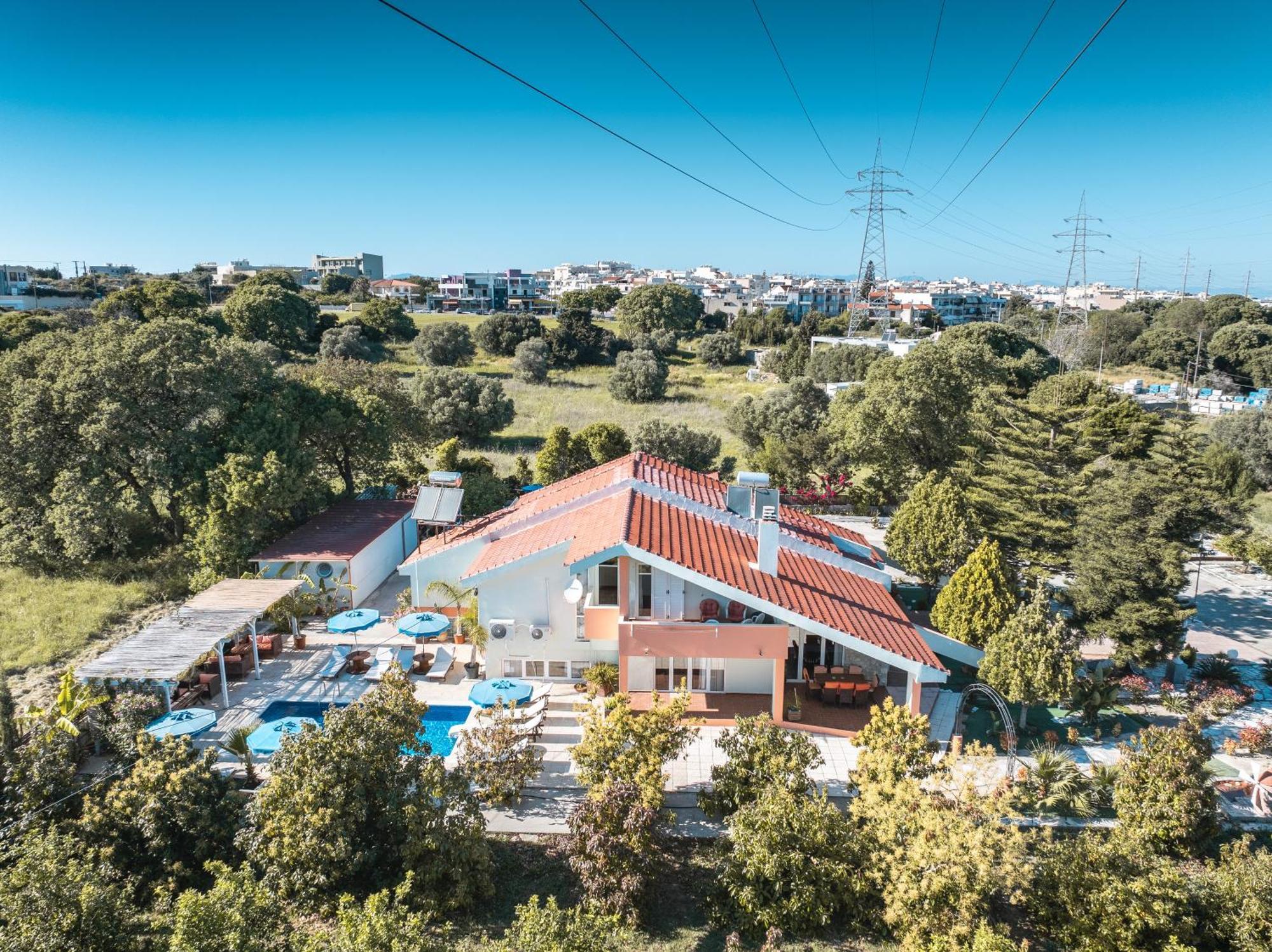 Artzy Villa Rhodes City Ngoại thất bức ảnh