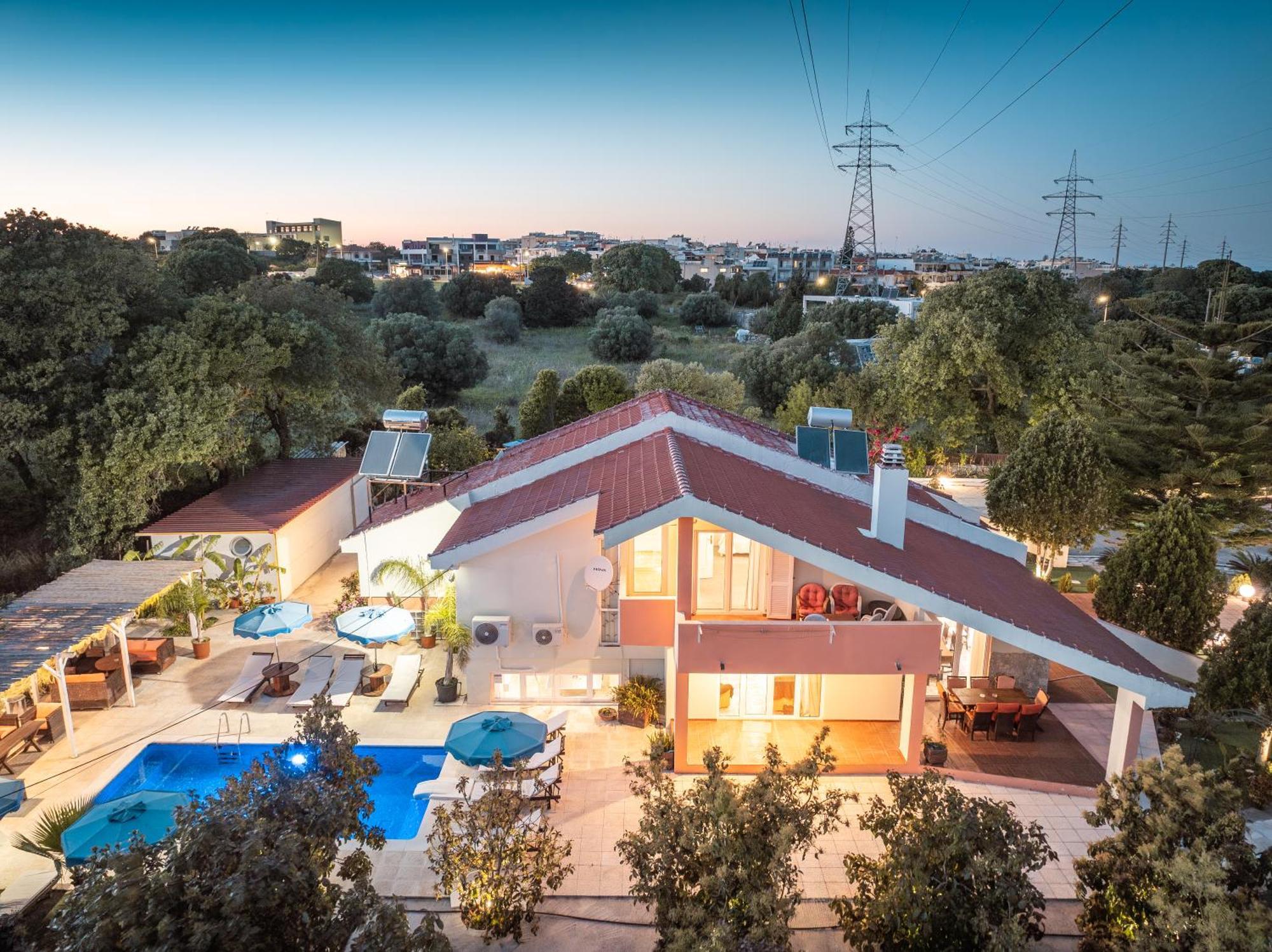 Artzy Villa Rhodes City Ngoại thất bức ảnh