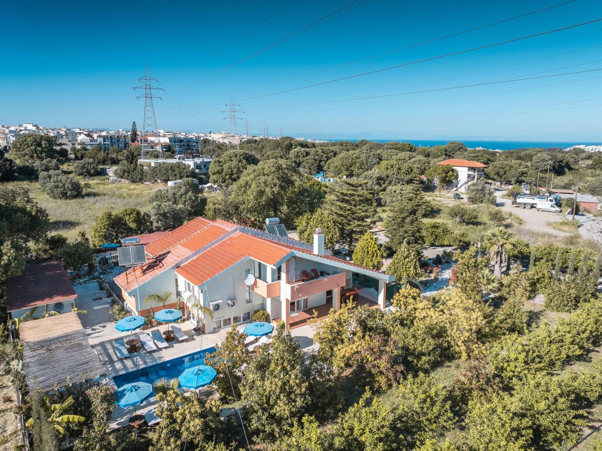 Artzy Villa Rhodes City Ngoại thất bức ảnh