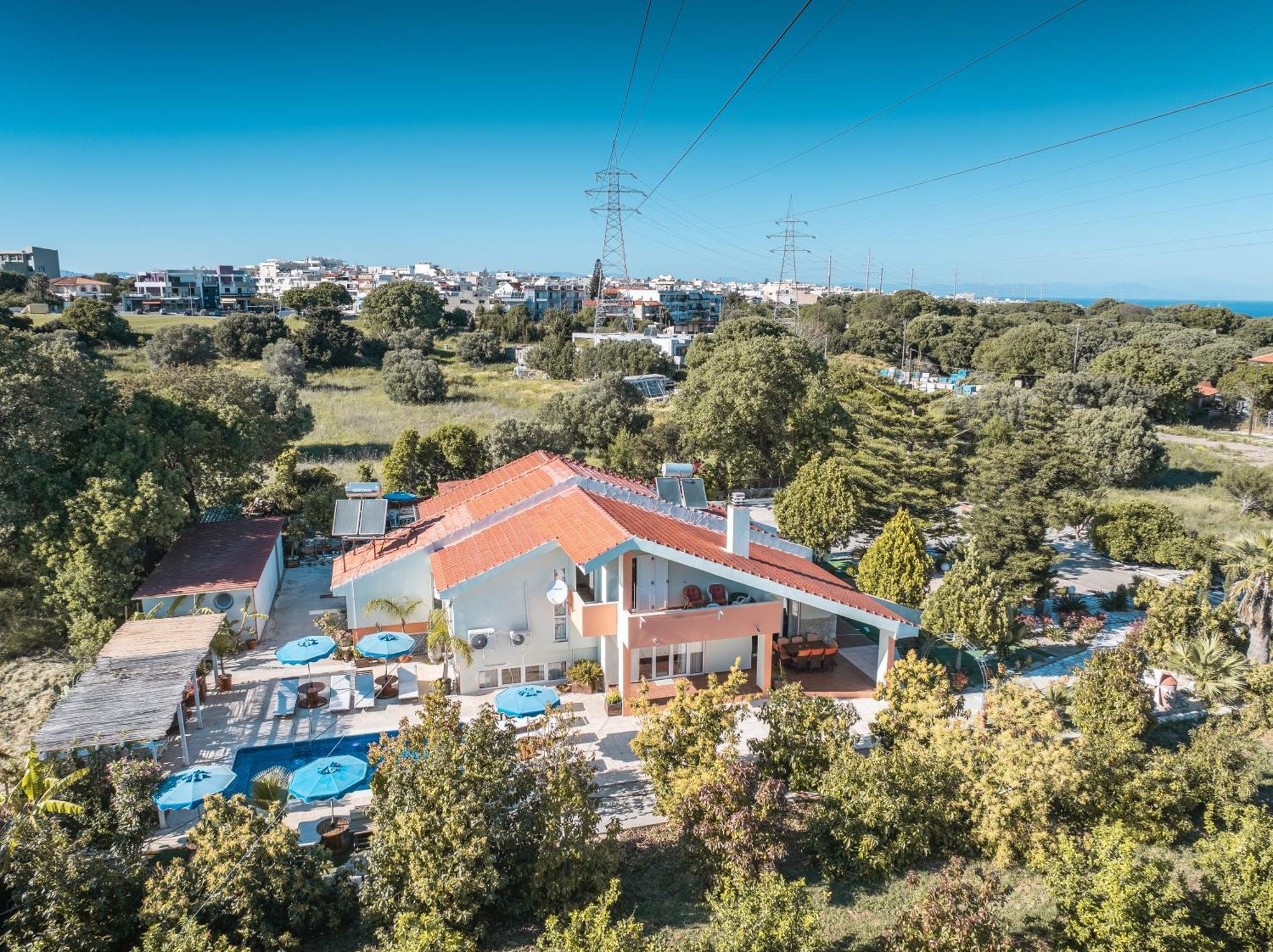Artzy Villa Rhodes City Ngoại thất bức ảnh